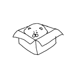 I am Pomeranian(white) sticker #13753618