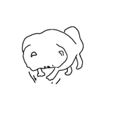 I am Pomeranian(white) sticker #13753620