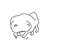 I am Pomeranian(white) sticker #13753620