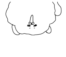 I am Pomeranian(white) sticker #13753633