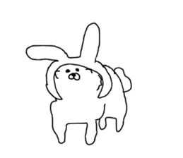 I am Pomeranian(white) sticker #13753637