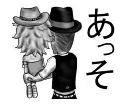 Ventriloquist in the film part2. sticker #13753649