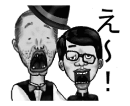 Ventriloquist in the film part2. sticker #13753650