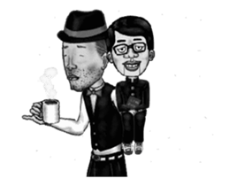 Ventriloquist in the film part2. sticker #13753654