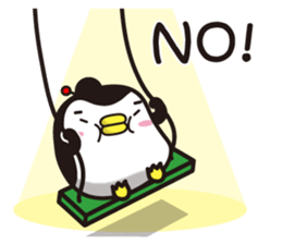 Story of penguin mom(2) sticker #13754141