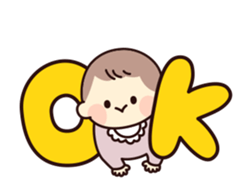 baby toddlingly sticker #13754207