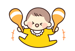baby toddlingly sticker #13754211
