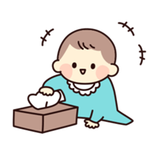 baby toddlingly sticker #13754214