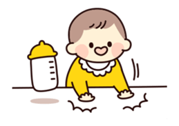 baby toddlingly sticker #13754223