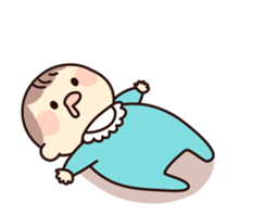 baby toddlingly sticker #13754228
