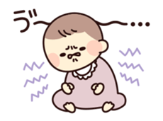 baby toddlingly sticker #13754229