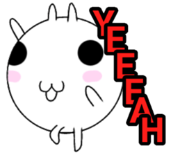 siromaruusagi Sticker 3 sticker #13754495