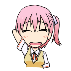 Colorful high school student