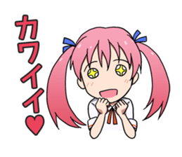 Colorful high school student sticker #13754873