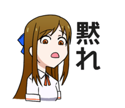 Colorful high school student sticker #13754891