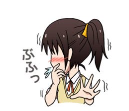 Colorful high school student sticker #13754896