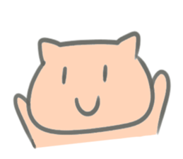 Smile smile cat sticker #13755553