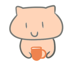 Smile smile cat sticker #13755555