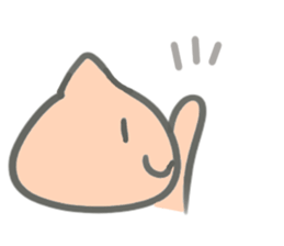 Smile smile cat sticker #13755559