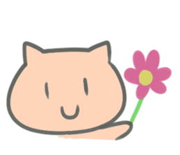 Smile smile cat sticker #13755560