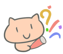 Smile smile cat sticker #13755562