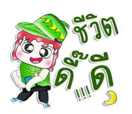 Hello! My name is Mazaru.^__^ sticker #13755571