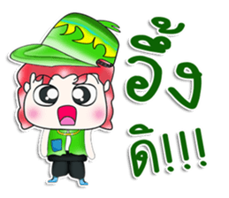 Hello! My name is Mazaru.^__^ sticker #13755573