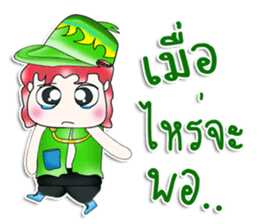 Hello! My name is Mazaru.^__^ sticker #13755583