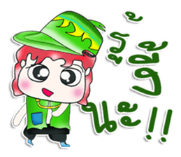 Hello! My name is Mazaru.^__^ sticker #13755587