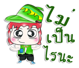 Hello! My name is Mazaru.^__^ sticker #13755588