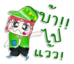 Hello! My name is Mazaru.^__^ sticker #13755593