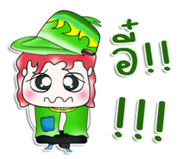 Hello! My name is Mazaru.^__^ sticker #13755604