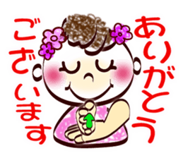 Cute smile! sign language ver.1 sticker #13755731