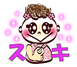 Cute smile! sign language ver.1 sticker #13755742