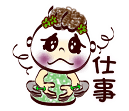 Cute smile! sign language ver.1 sticker #13755748