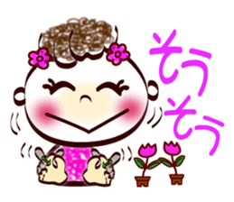 Cute smile! sign language ver.1 sticker #13755759