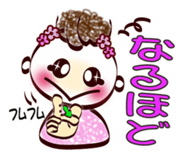 Cute smile! sign language ver.1 sticker #13755761