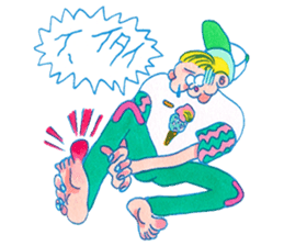 NEGATIVE BLUE sticker #13755976