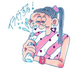 NEGATIVE BLUE sticker #13755987