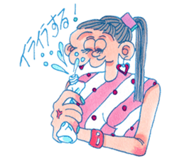 NEGATIVE BLUE sticker #13755987