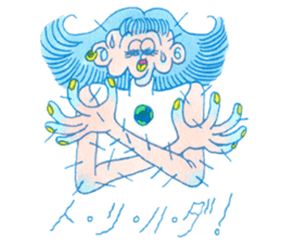 NEGATIVE BLUE sticker #13755988