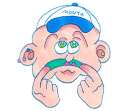 NEGATIVE BLUE sticker #13755989