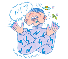 NEGATIVE BLUE sticker #13755991