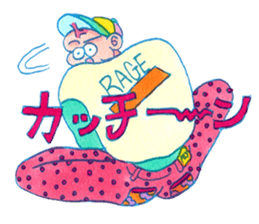 NEGATIVE BLUE sticker #13755995