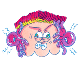 NEGATIVE BLUE sticker #13755996