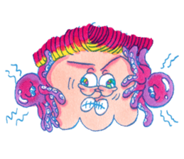 NEGATIVE BLUE sticker #13755996