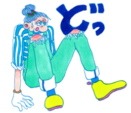 NEGATIVE BLUE sticker #13755999