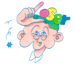 NEGATIVE BLUE sticker #13756001