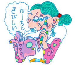 NEGATIVE BLUE sticker #13756004