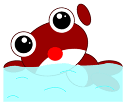 pretty frogs -The four season ver- sticker #13756010